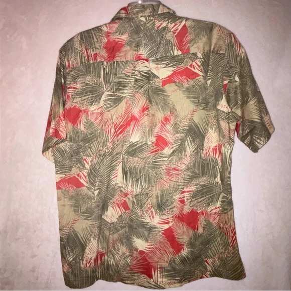 Cooke Street Honolulu Men's Short Sleeve Button Up Hawaiian Shirt Size Medium - Picture 8 of 11